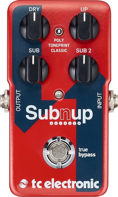 TC Electronic SUB 'N' UP Octaver Pedal - Andertons Music Co.