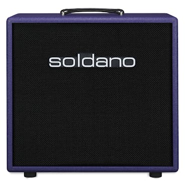 Soldano 1x12" Closed Back Cabinet in Purple