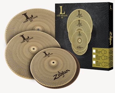 Zildjian L80 Low Volume 468 Cymbal Box Set 14/16/18