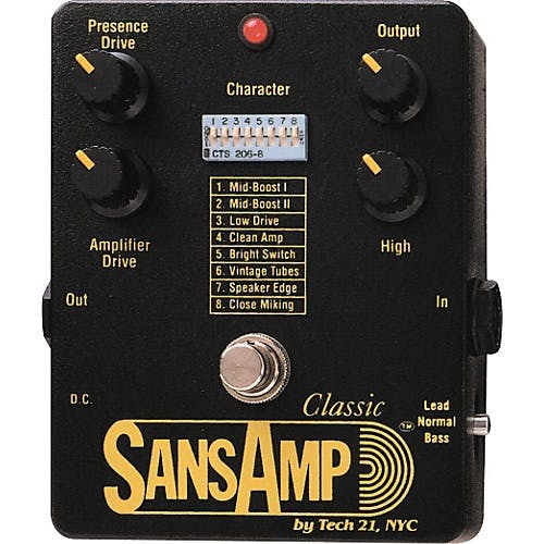 Tech 21 SansAmp Classic - Original Pedal Design - Andertons