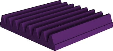 Universal Acoustics Mercury Wedge 300-50mm Purple - Pack of 20