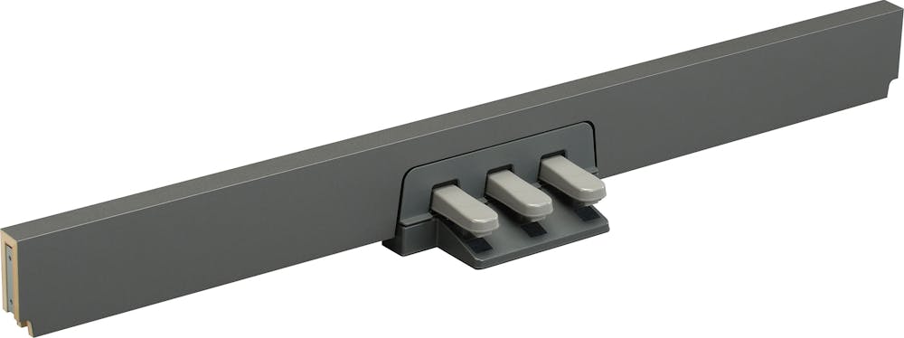 LP7A Optional Triple Pedal Unit Keyboard in Black