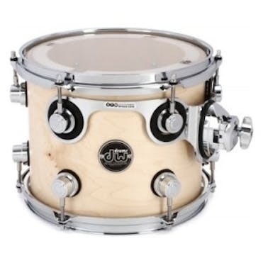 DW Performance Series 8" x 7" Tom in Natural Lacquer
