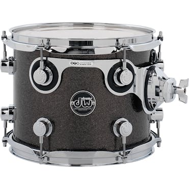 DW Performance Series 8" x 7" Tom, Finish Ply in Pewter Sparkle