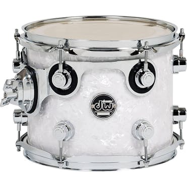 DW Performance Series 8" x 7" Tom, Finish Ply in White Marine