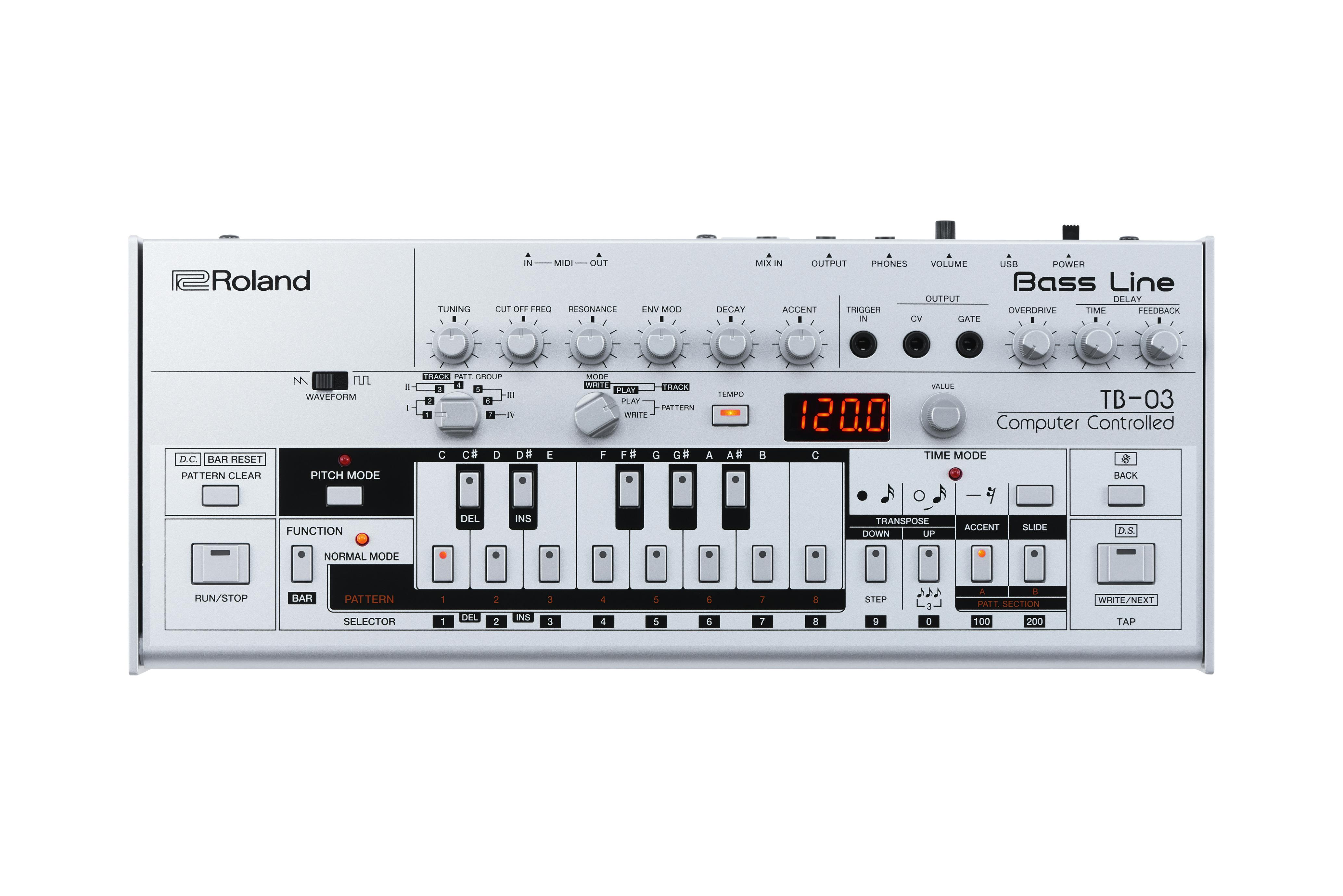 Roland Boutique TB03 Sound Module (TB303) - Andertons Music Co.