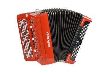 Roland FR4x V-Accordion (Button Type) in Red