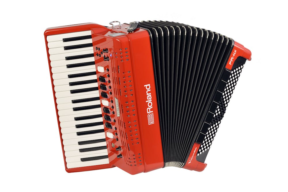 Roland FR4x V-Accordion (Keyboard Type) in Red