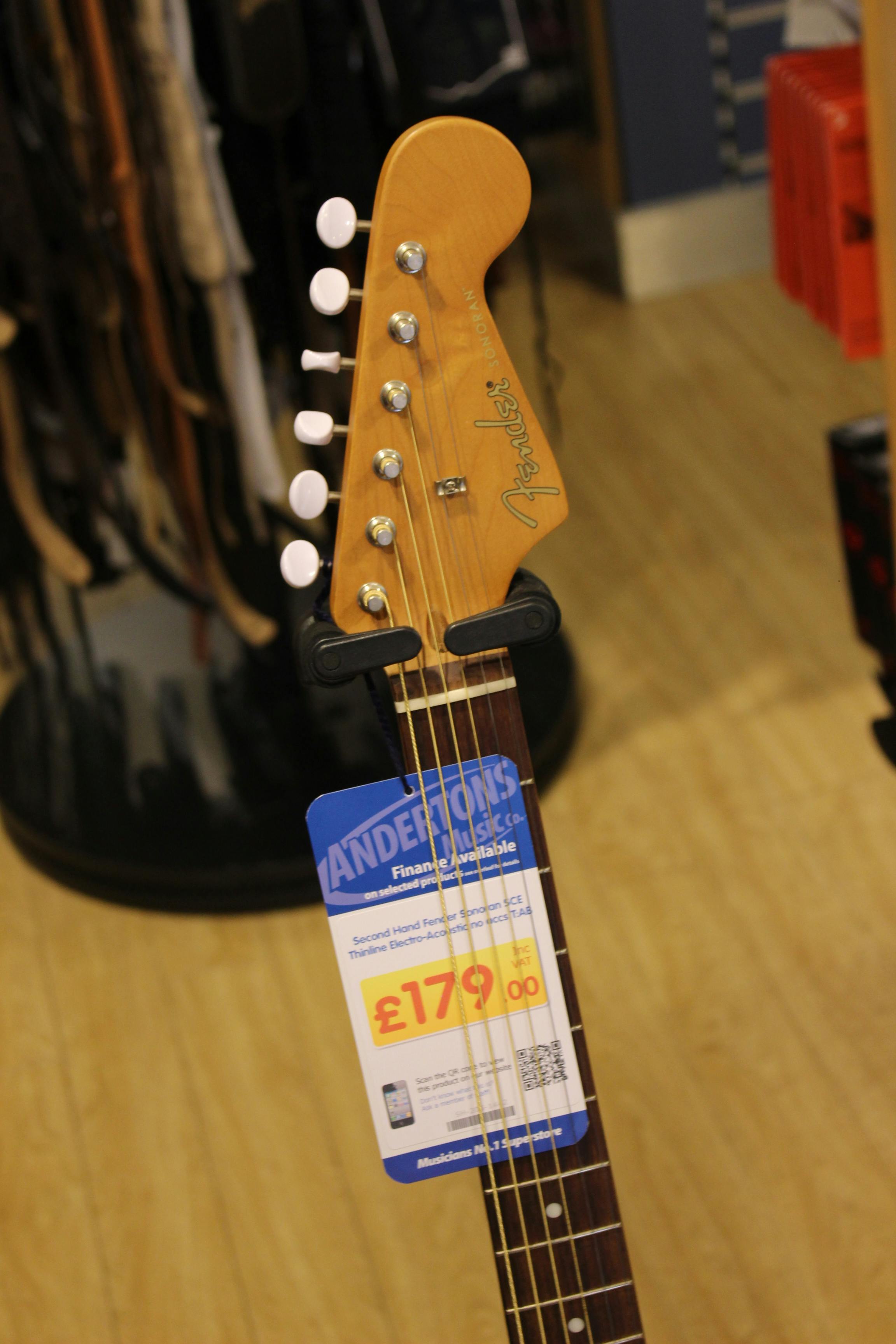Fender Sonoran Acoustic-Electric Thinline Guitar