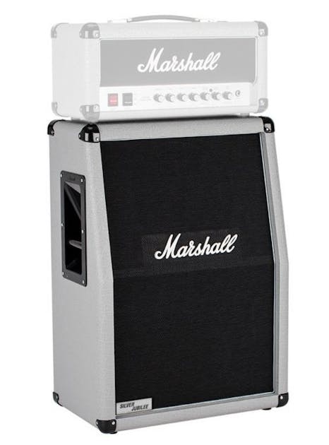 Marshall 2536a 2x12 Vertical Silver Jubilee Cab Andertons Music Co