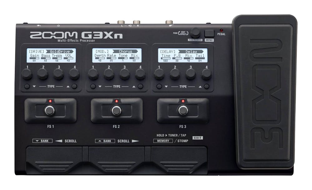 Zoom G3Xn Multi Effect Processor with Expression Pedal
