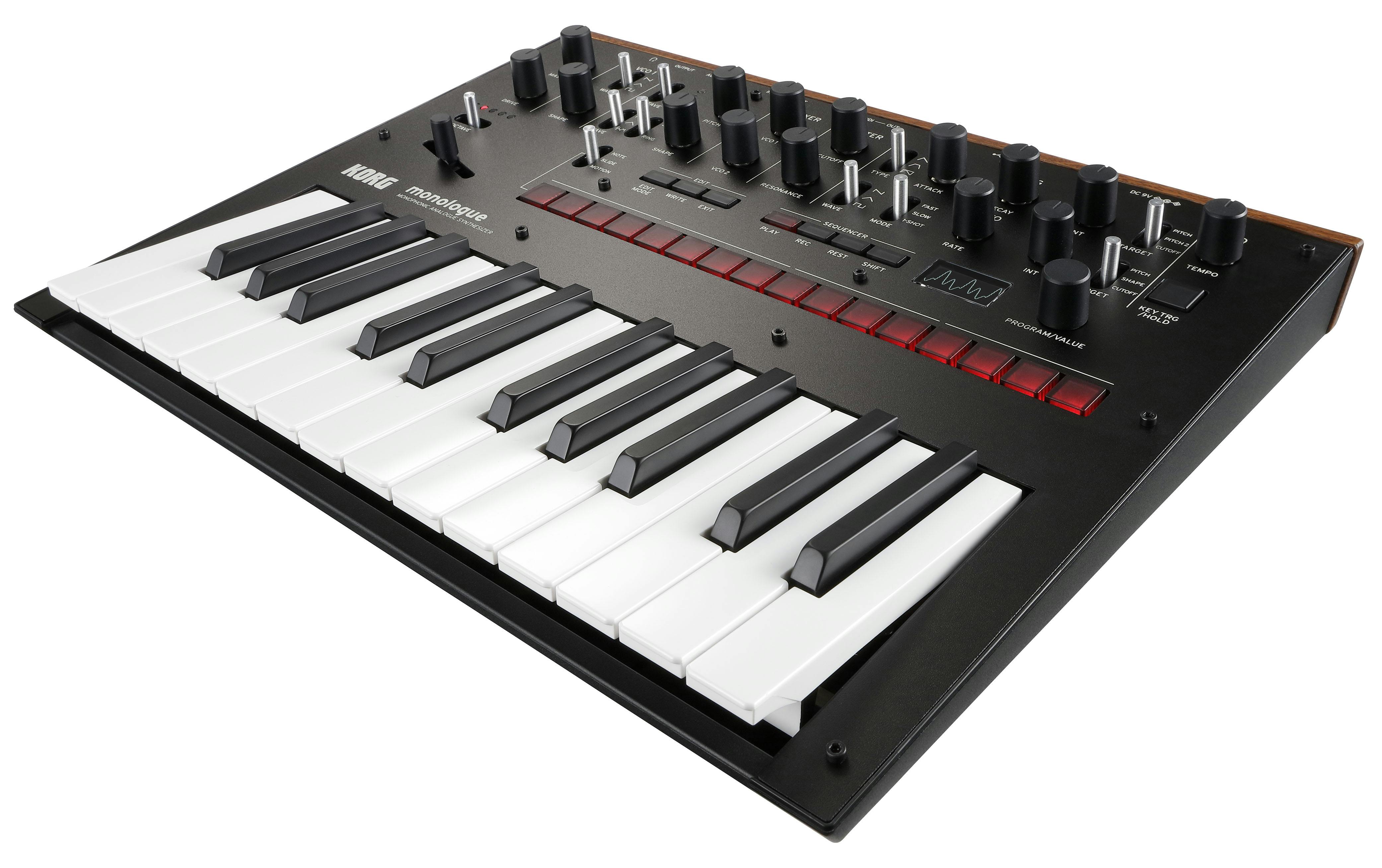 Korg Monologue Monophonic Analog Synthesizer In Black - Andertons