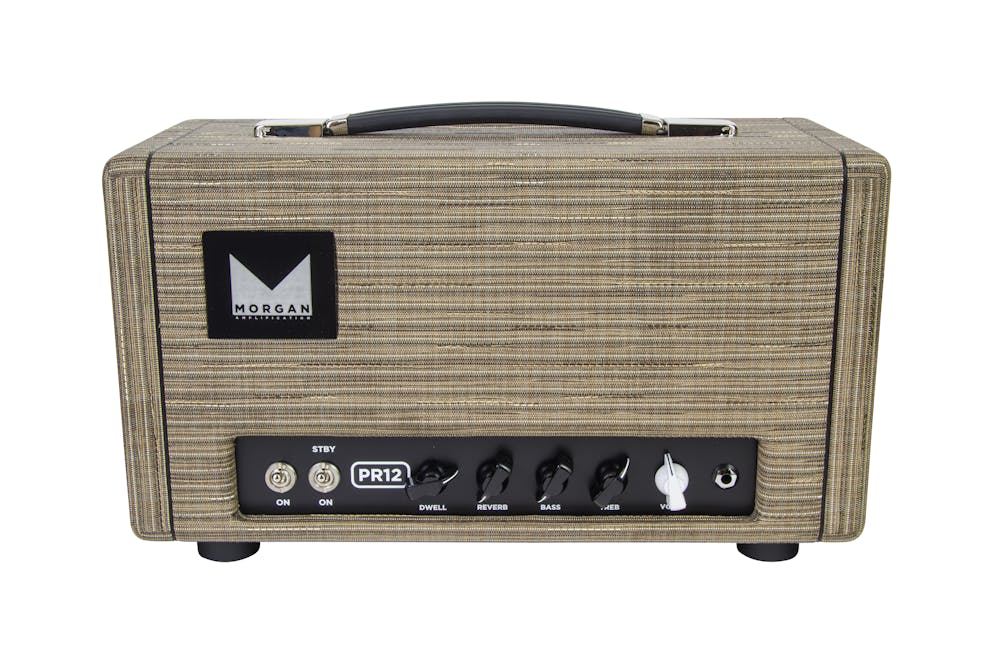 Morgan PR12 H 12w Amp Head With Reverb in Driftwood Finish