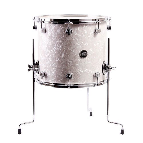 DW Performance Series Snare Drum 6.5 Inches X 14 Inches White Marine Finish Ply 