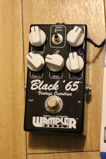 Second Hand Wampler Black 65 Pedal - Andertons Music Co.