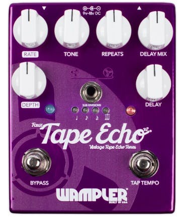 wampler tape echo delay