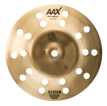 Sabian AAX 8" Aero Splash Cymbal in Brilliant