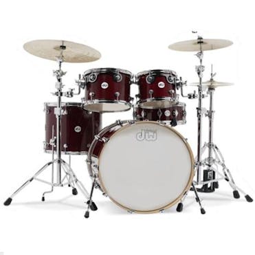 DW Design Series Drum Shell Pack in Cherry Stain Gloss