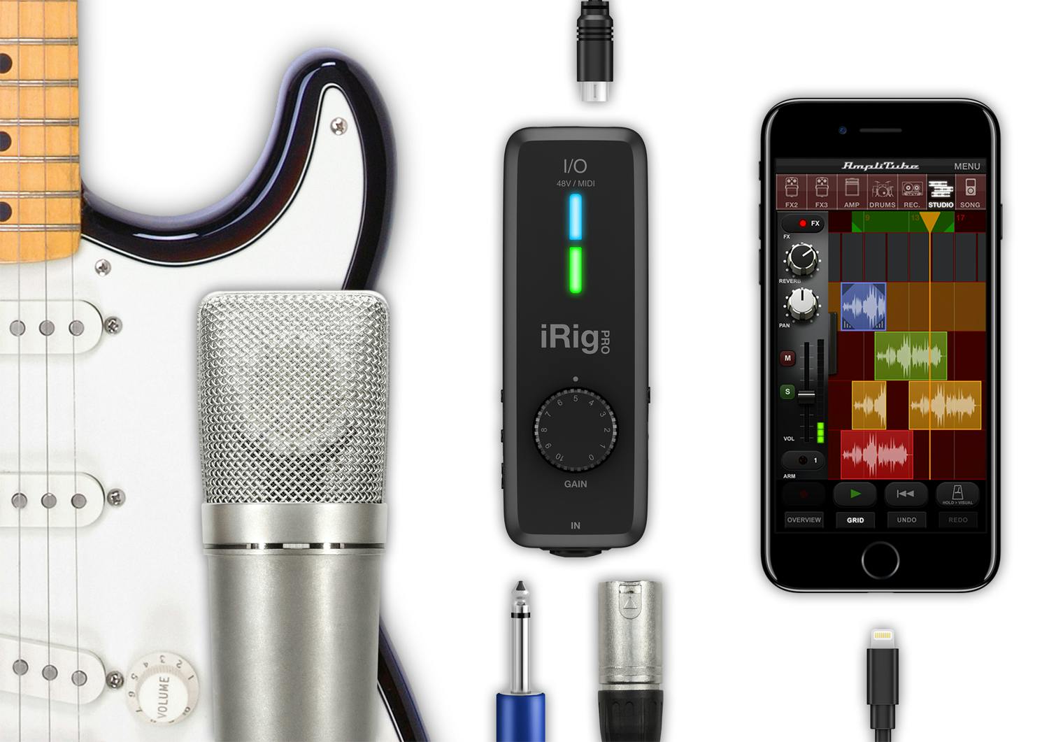 IK Multimedia iRig PRO I/O Audio & MIDI Interface