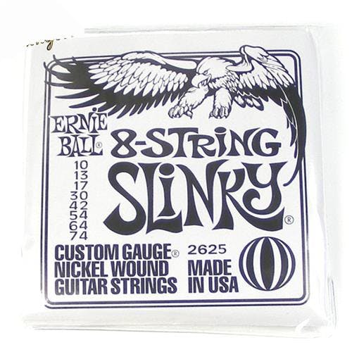 Ernie Ball 8 String Slinky Set 10 74