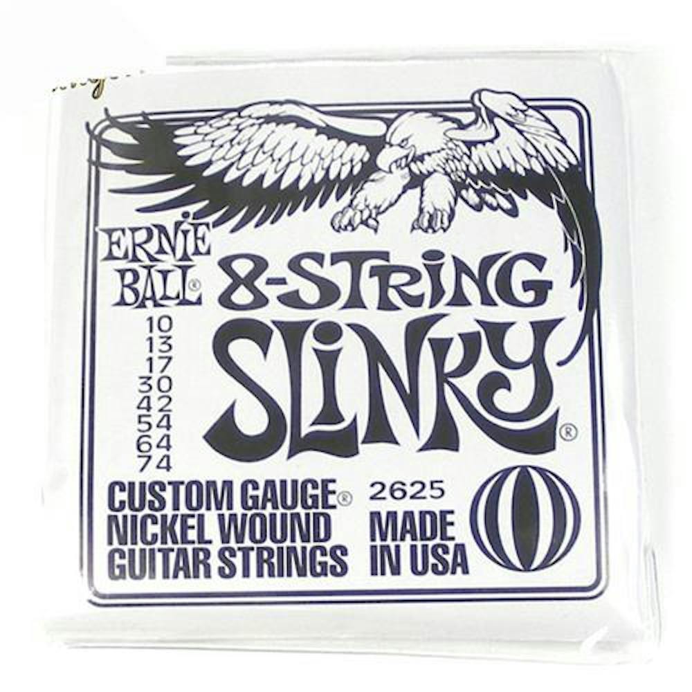 Ernie Ball 8 String Slinky Set 10-74
