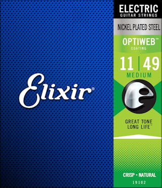 Elixir - Electric Optiweb Medium 11 - 49