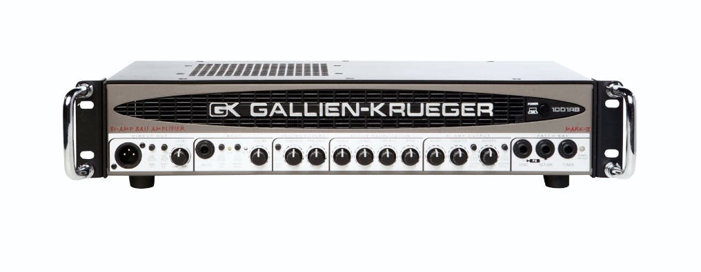 高評価通販Gallien Krueger 1001RBII ラックケース、チューナー付属 ヘッドアンプ