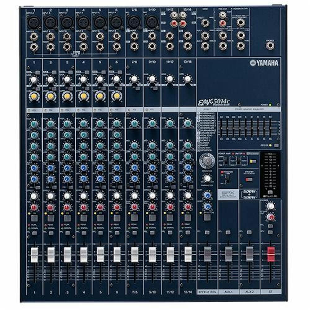 Yamaha EMX5014C 1000w Stereo Powered Mixer