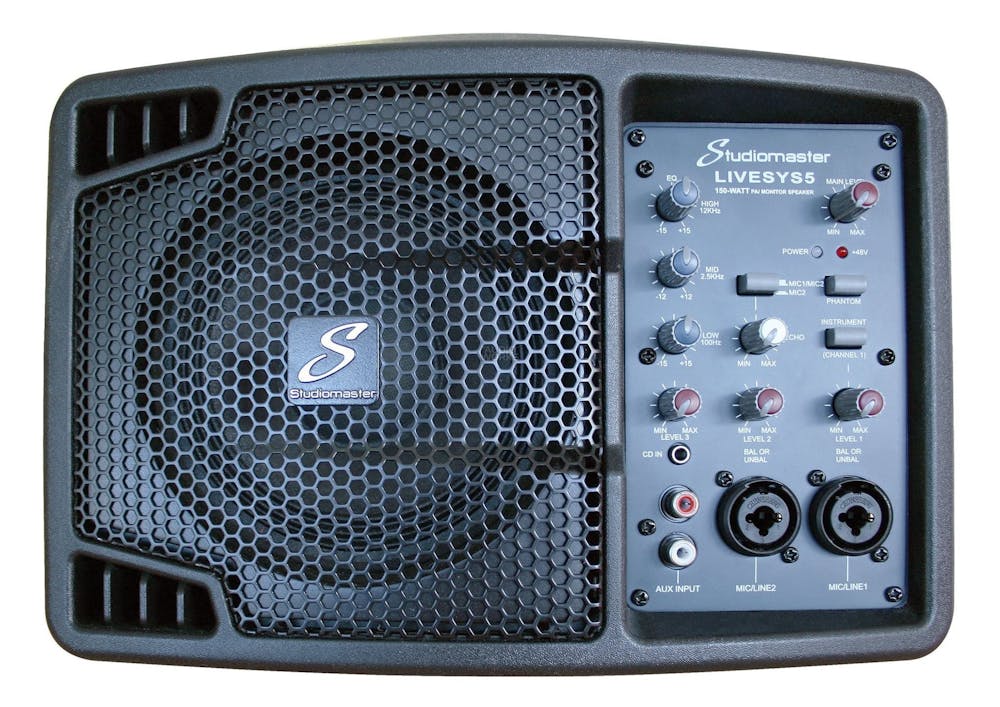 Studiomaster LIVESYS5 150w Personal Monitor Speaker (Each)