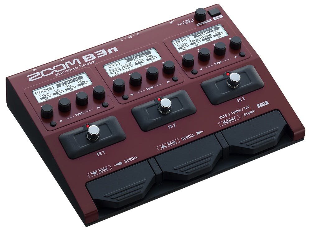 Zoom B3N Bass Multi Effects Pedal - Andertons Music Co.