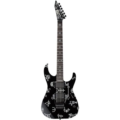 ESP LTD KH-DEMONOLOGY Kirk Hammett Signature in Black