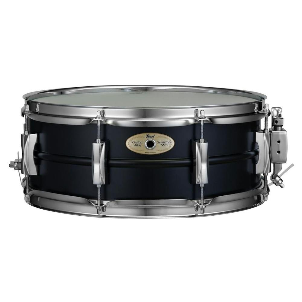 Pearl Limited Edition Black Sensitone Steel Snare 14x5.5