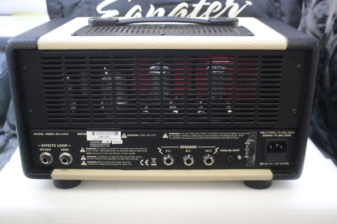 B Stock : Egnater Rebel 20 MKII Head - Andertons Music Co.