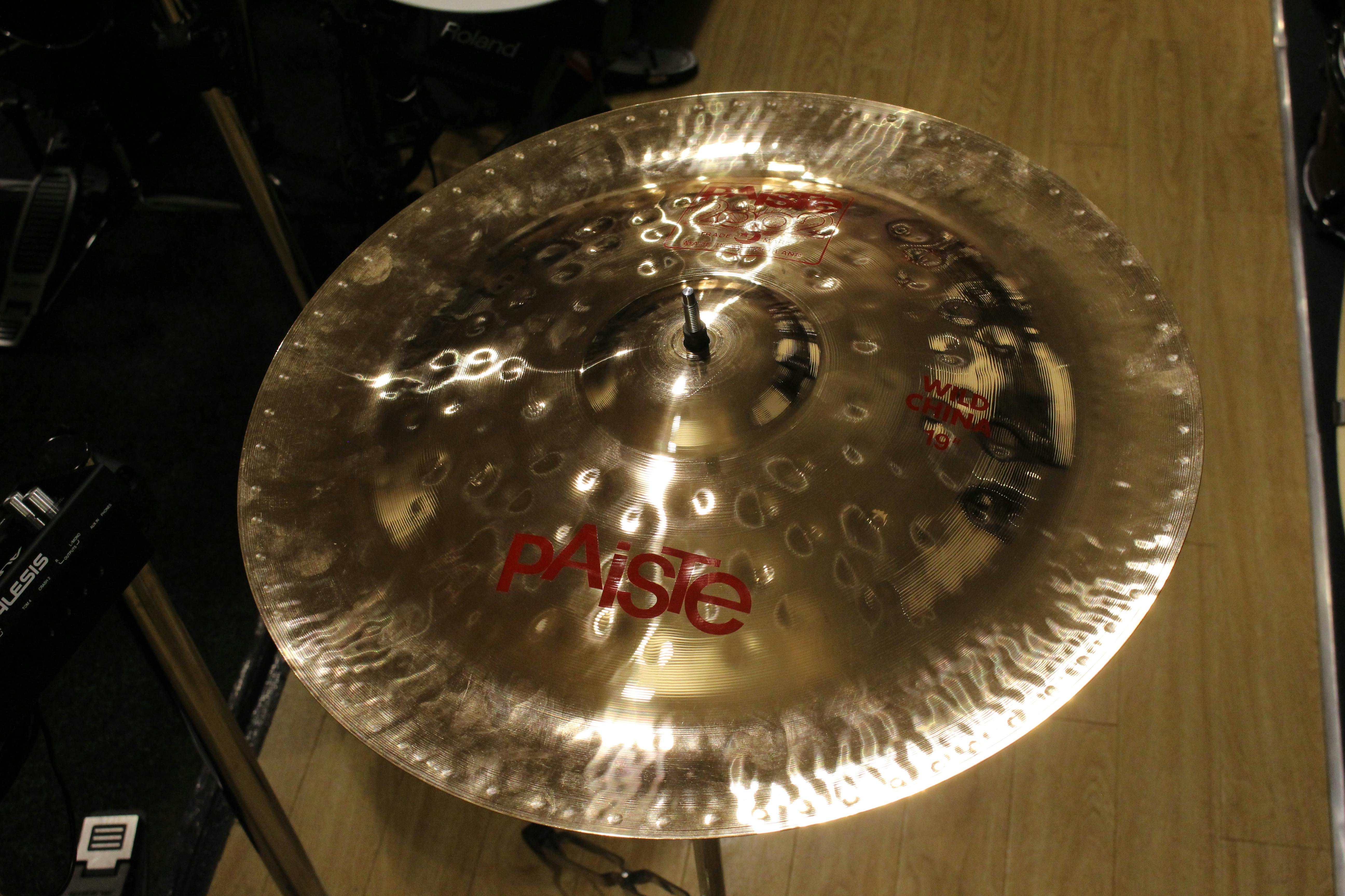 Second Hand Paiste 19 2002 Wild China (Mint) - Andertons Music Co.