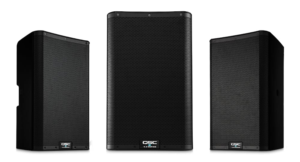 QSC Audio K10.2 2000w Powered 10" Active PA Speaker (EACH)