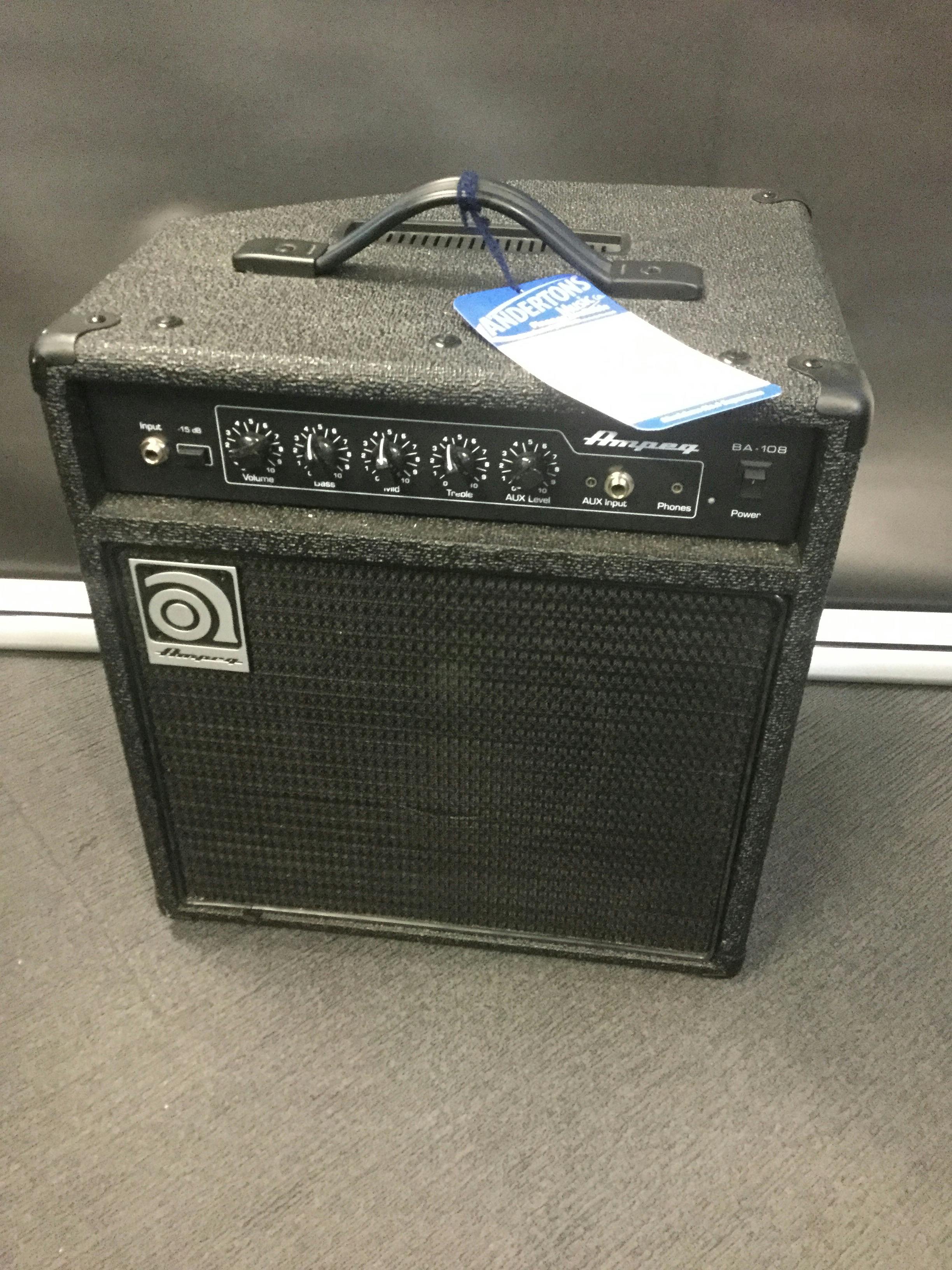 second hand bass amps