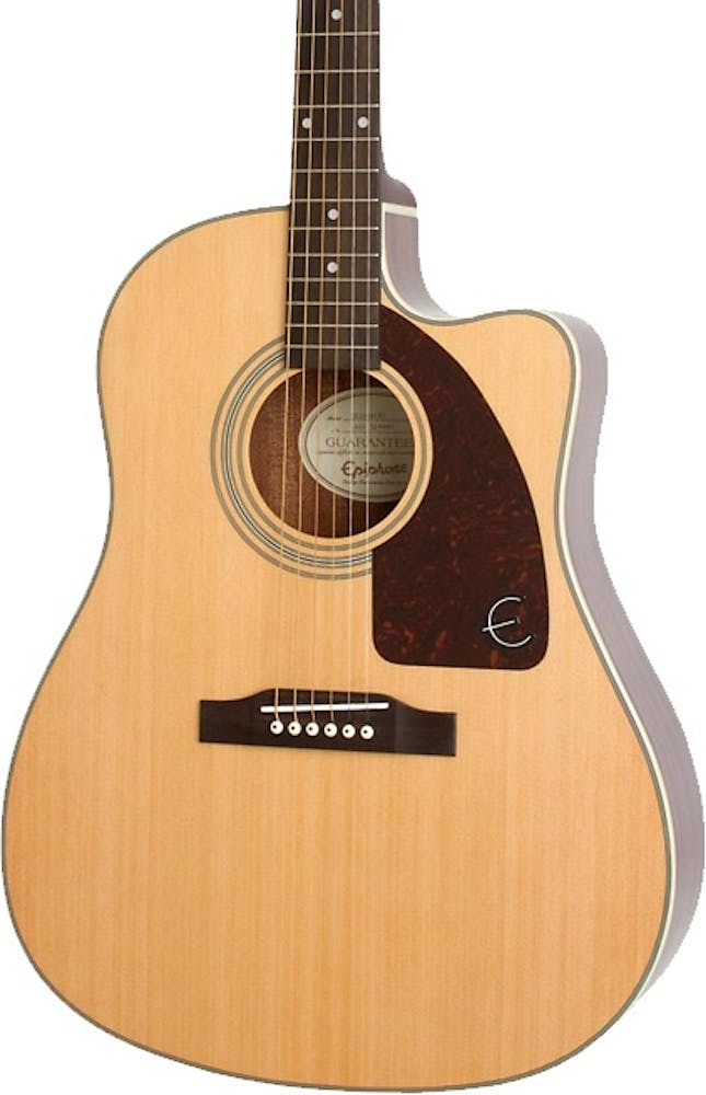 Epiphone AJ-210CE Outfit in Natural (Incl. Hard Case)
