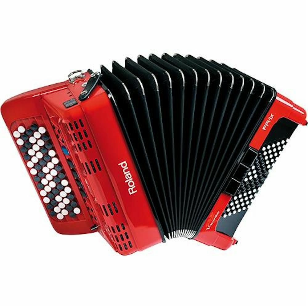 Roland FR-1x Compact V-Accordion Button in Red