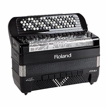 Roland Flagship V-Accordion FR-8X in Black - Button Style