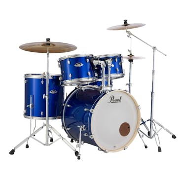 Pearl Export drum kit in High Voltage Blue