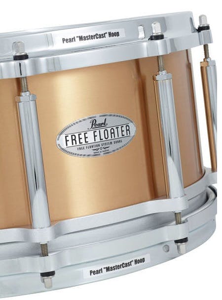 New snare day - Pearl Free Floating Brass 14x8” - this thing is