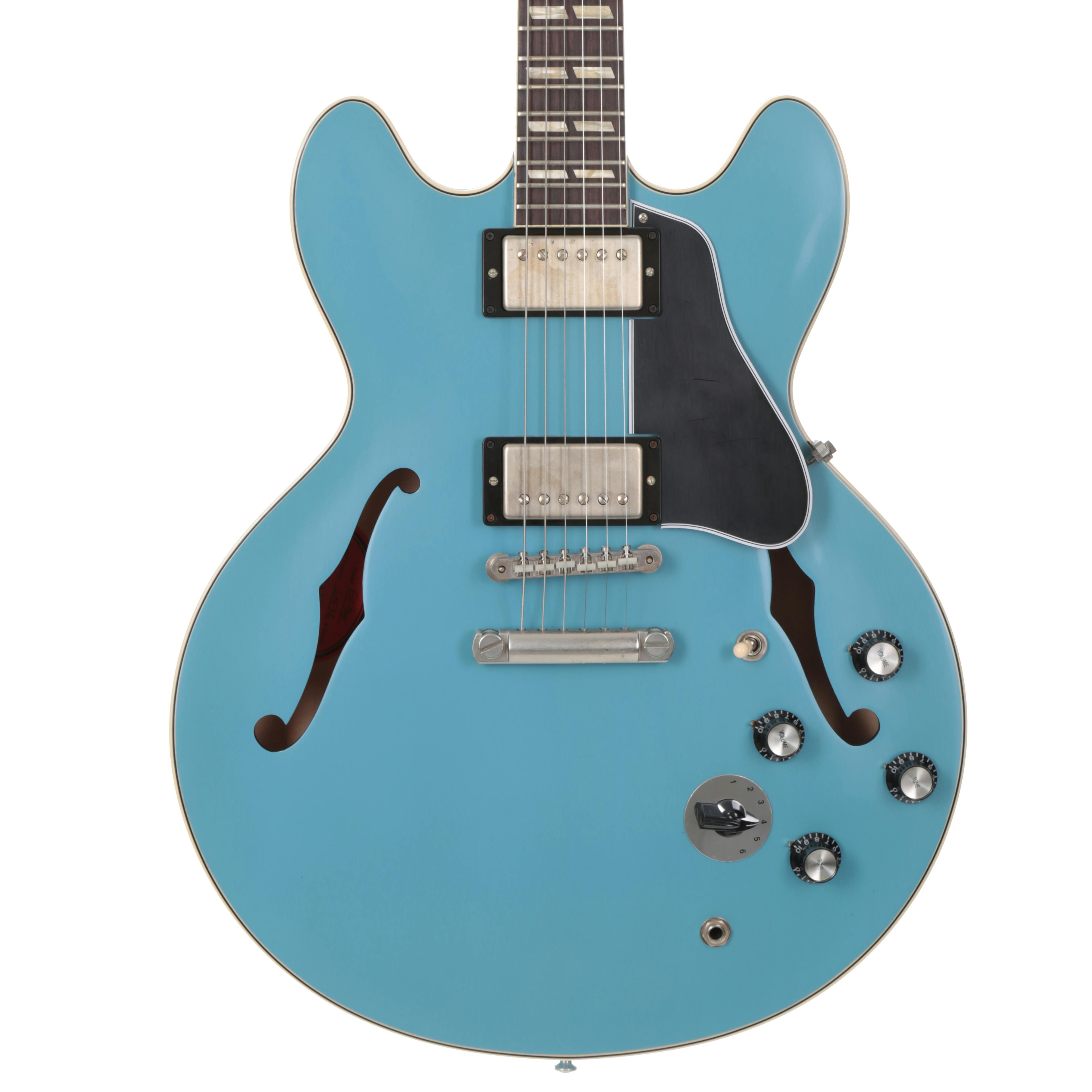 gibson es 345 frost blue