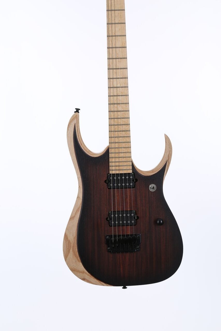 B Stock : Ibanez RGDIX6MRW-CBF RGD DiMarzio Brown Burst