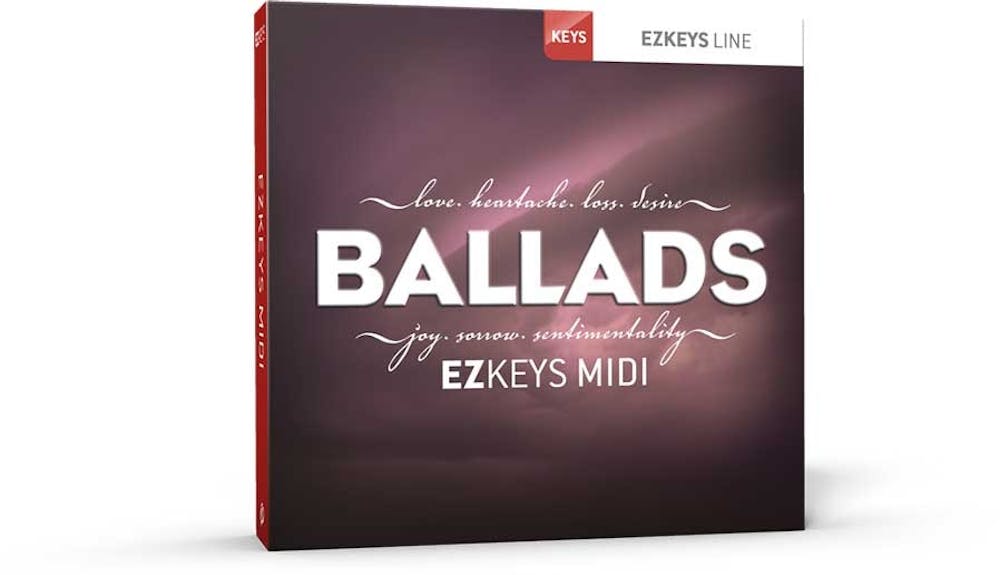 Toontrack Emotional Ballads EZKeys MIDI