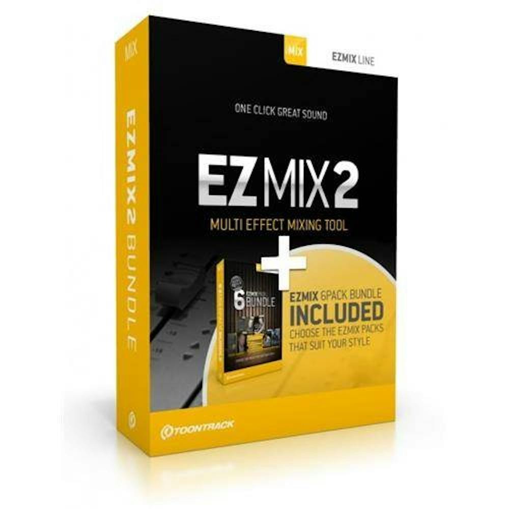 Toontrack EZmix 2 and Preset Packs Bundle (Download)