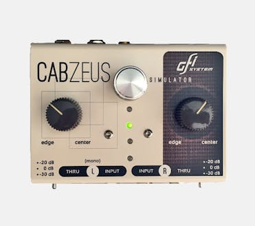 GFI System Cabzeus Stereo Speaker Simulator & DI Box