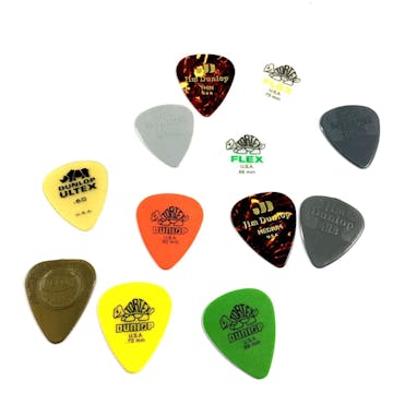 Dunlop Acoustic Variety Guitar Pick 12 Pack