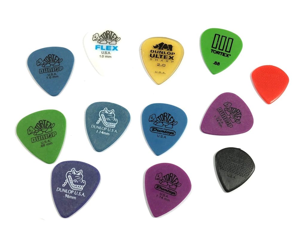 Dunlop Electric Variety Guitar Pick 12 Pack