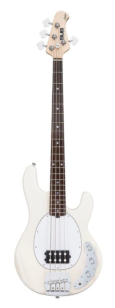 Sterling by Music Man Sub Ray4 Vintage Cream Bass Guitar