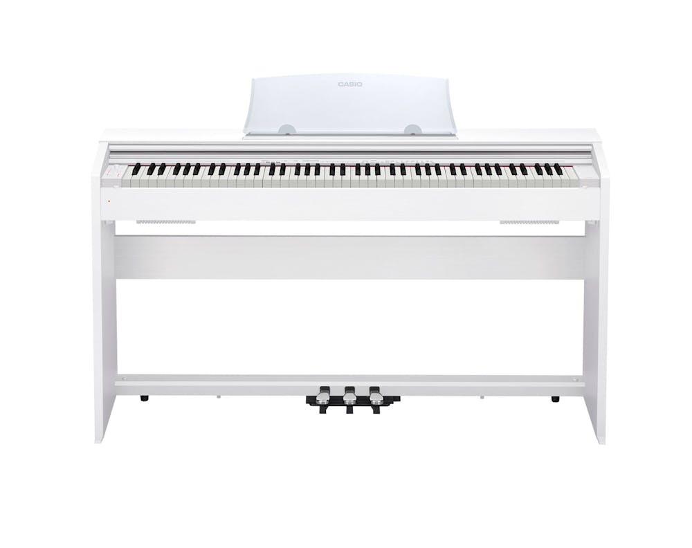 Casio Privia PX-770WE Small Home Digital Piano in Satin White
